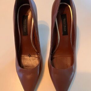 White House Black Market Brown Heels